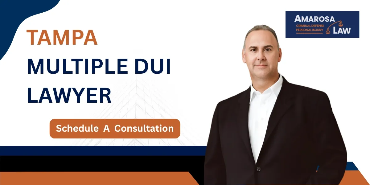 Hire a Tampa Multiple DUI Lawyer to defend repeat DUI charges and protect your driving privileges